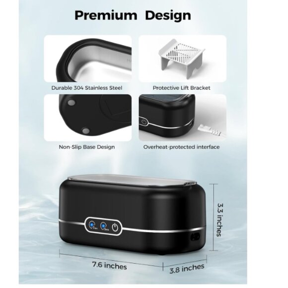 Ultrasonic Jewelry Cleaner - Picture 3 of 5